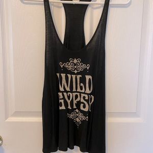 Black Slinky Tank by ONeil